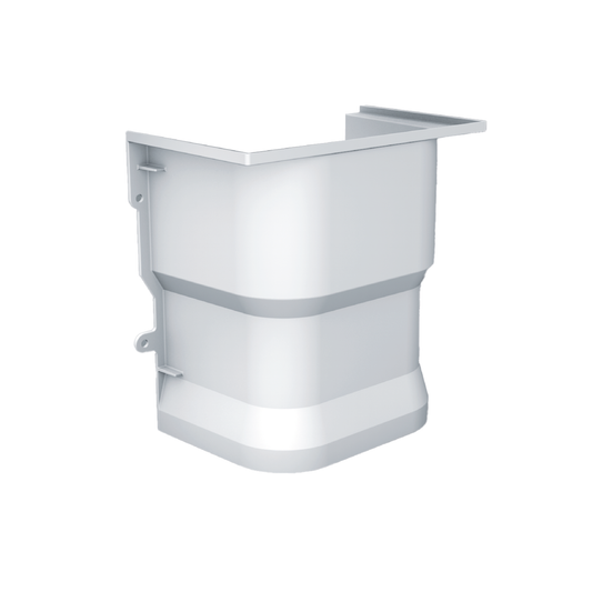 Rehausse pour courette d'aération MEA en SMC - possibilité de superposer jusqu'à 7 rehausses. 